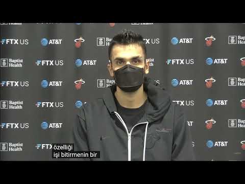 Ömer Yurtseven kariyerinde Shaquille O'Neal'ı geçmesinin ardından medyanın sorularını yanıtlıyor.