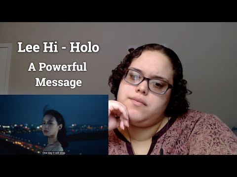 First Time Reacting to LEE HI - HOLO Official Music Video