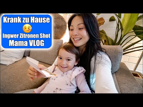 Alle krank zu Hause 🤒 Mama kümmert sich! Ingwer Zitronen Shot selber machen | VLOG Mamiseelen
