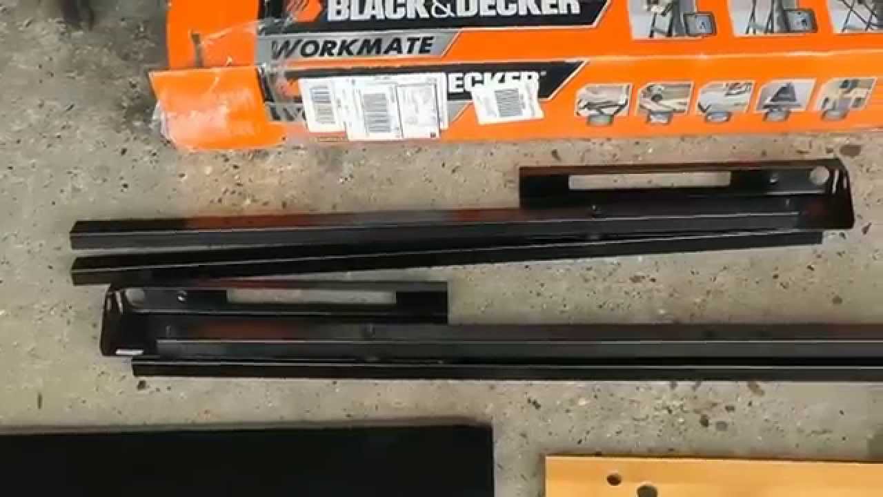 Верстак столярный черный&Decker WM301 складной