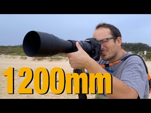 1200mm lens - Surf Photography with ULTRA Telephoto zoom lens