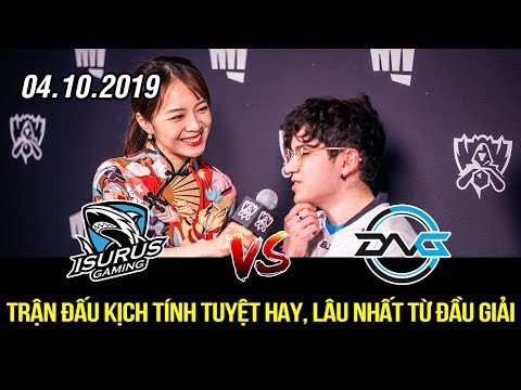 [CKTG 2019 Play-in] ISG vs DFM Highlights | Trận đấu kịch tính tuyệt hay lâu nhất từ đầu giải