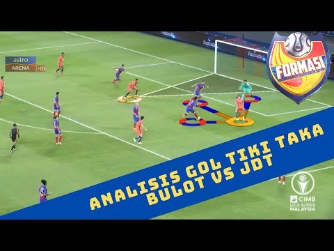 Formasi 2020 : Viral!! Gol tiki taka Frederic Bulot vs JDT