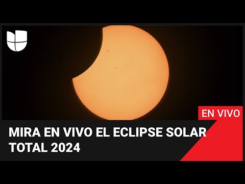 🌖 EN VIVO: El eclipse solar total 2024