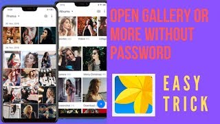 how to open gallery lock app without password l Easy Trick l BLinKing MIND