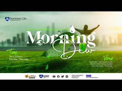 MORNING DEW with Pst Ijedinma | 12-10-2023 #iliveundercommandedblessings