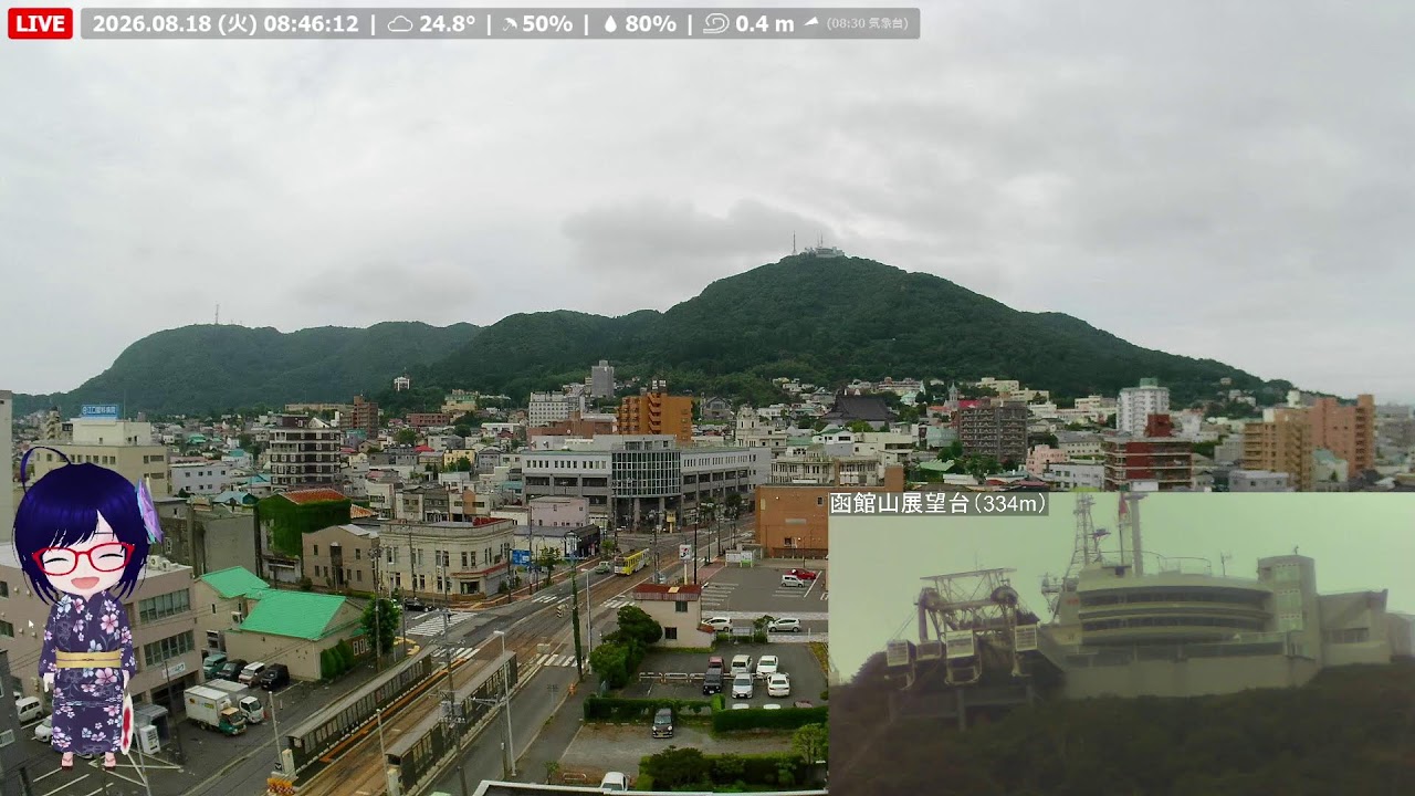Mt. Hakodate and Juujigai District