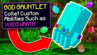 Minecraft Manhunt But, I Added a Custom INFINITY GAUNTLET!