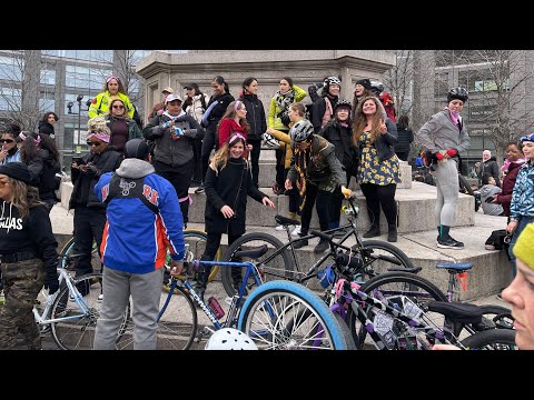 Ladies Of Bike Life Ride Out :NYC RIDING 3-12-23 PT.01
