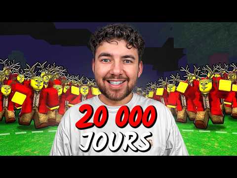 J’ai SURVÉCU 20 000 JOURS sur 99 Nuits dans la Forêt