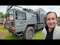 Deutsche Wertarbeit Camping WOHNMOBIL EXTREM MAN Kat 6x6 Walkaround Und Roomtour Mit Martin