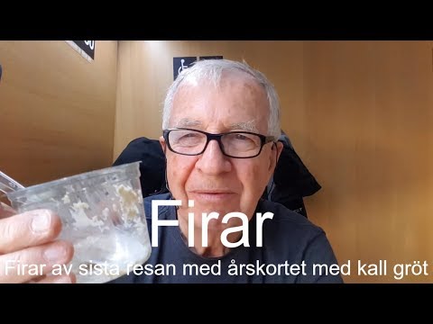 2019-04-24 SISTA RESAN MED ÅRSKORTET Reser Gävle - Stockholm med SJ 3000