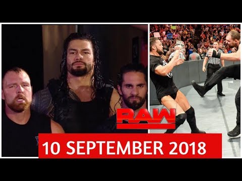 WWE RAW 10 SEPTEMBER 2018 Highlights - MONDAY NIGHT RAW 9/10/18 - WWE RAW 10/9/18 HIGHLIGHTS