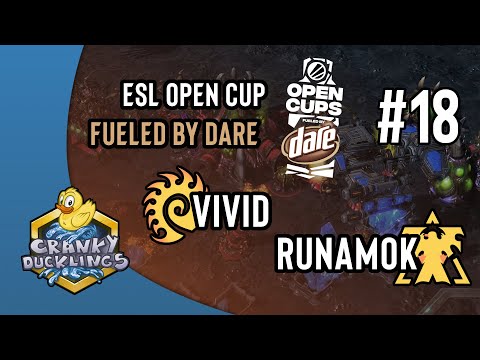 Vivid vs RunaMoK - ZvT | ESL Open Cup Fueled by Dare #18 | Weekly SEA-OCE StarCraft 2 Tournament