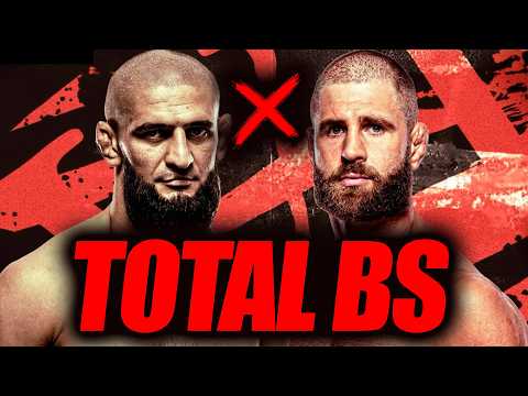 This NEEDS to get called out ... fake Chimaev vs. Prochazka title fight