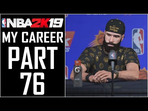 NBA 2K19 - My Career - Let's Play - Part 76 - "Post-Season Discussion" | DanQ8000