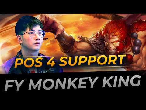🐵 Monkey King Support by 4AM.fy | Full Gameplay Dota 2 Replay