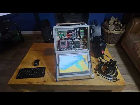 Small Boat OpenCPN / Openplotter Marine Navigation Raspberry Pi 5 Linux based,  with Touchscreen 