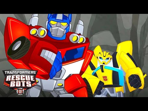 Optimus & Bumblebee! | Rescue Bots | Cartoons for Kids | Transformers Junior
