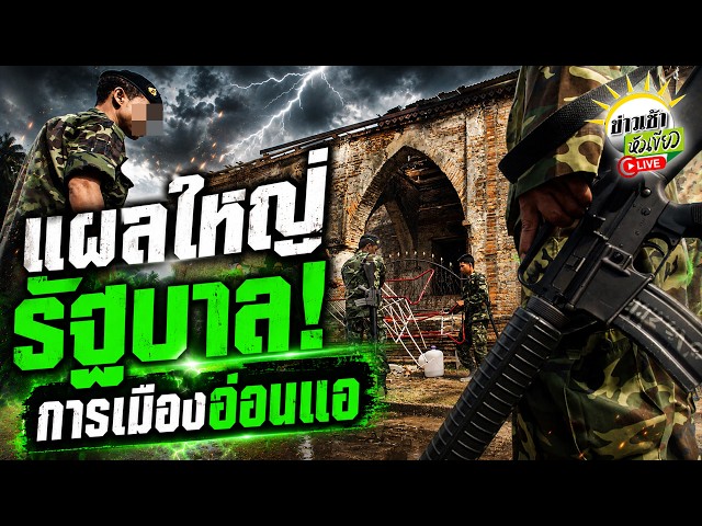 [LIVE TALK] แผลใหญ่รัฐบาล! ข่าวกรองบกพร่อง การเมืองอ่อนเเอ | 25 ส.ค. 69 | ข่าวเช้าหัวเขียว