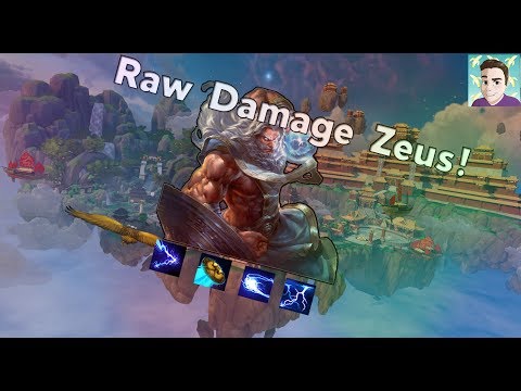 THIS RAW DAMAGE! - Smite Zeus Guide Season 5  | TheJadeTV