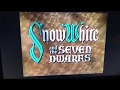 Opening To Snow White And The Seven Dwarfs 2009 DVD