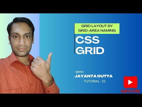 How to use CSS Grid Grid-Area names for layouts | Pro Web Design Tutorial