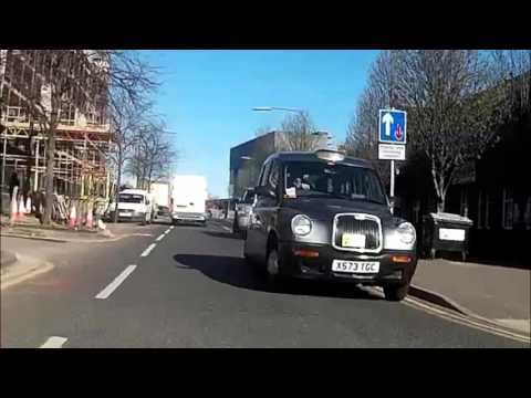 Taxi and 4x4 Bully Cyclist