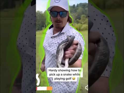 WTF‼️HARDY grabs a SNAKE 🐍 👀 #shorts #hardy #countrymusic