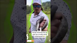 WTF‼️HARDY grabs a SNAKE 🐍 👀 #shorts #hardy #countrymusic