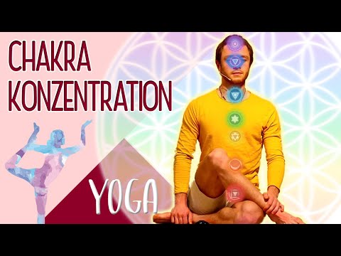 Yogastunde "Chakrakonzentration" mit Tilman - Yoga Vidya Live - 09:15 Uhr 22.04.2021