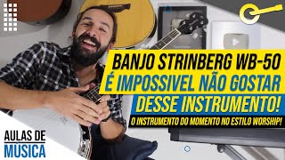 Video thumbnail for BANJO - Conheça esse Instrumento Incrível (Como Tocar Banjo Strinberg WB-50) l Aula #298 by Eduardo Feldberg