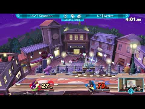 Sacred Sanctuary #54 - Losers Finals - LUCY | Keoneon (Greninja) vs N5 | Active (Falco)