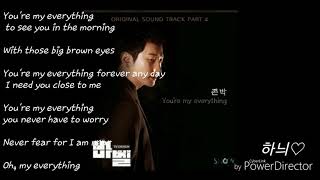 You&#39;re My Everything-존박 (바벨 OST.Part.4)  가사   하늬♡