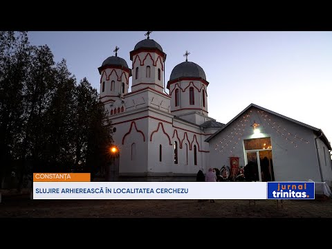 Slujire arhierească în localitatea Cerchezu