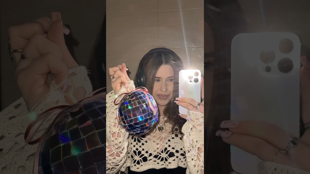 CUTE And SPARKLY DIY Disco BALL Party MUST Have