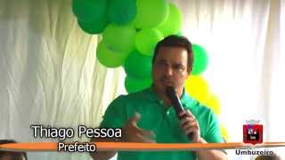 preview picture of video 'Inauguração do CAPS Umbuzeiro - Prefeito Thiago Pessoa'