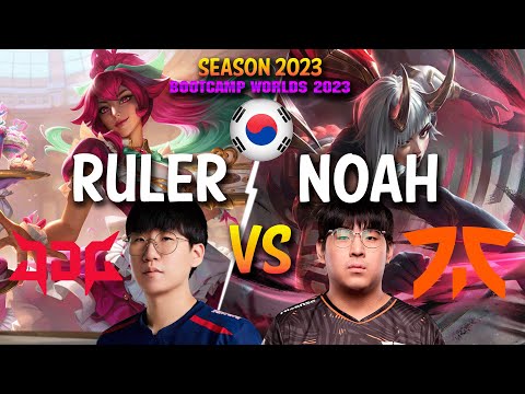 JDG Ruler vs FNC Noah - Ruler SIVIR vs Noah KAI'SA - Patch 13.20 KR Ranked