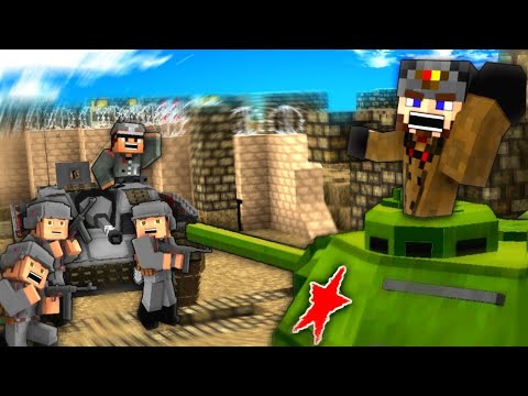 TANK WARS! - Minecraft WW2 (Heroes & Generals) - S5E12