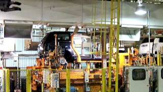 2009 Chrysler Town & Country minivan running gear meets the body at th
