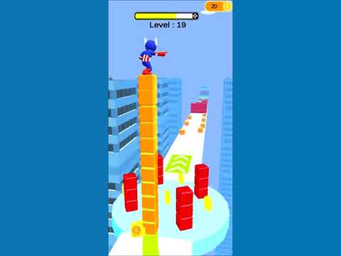 Crazy Cube Surfer 3D Video