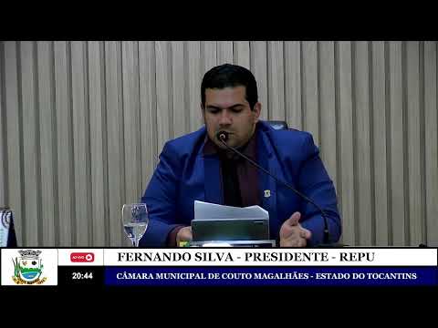037ª Sessão Legislativa da 14ª Legislatura da Câmara Municipal de Couto Magalhães-TO