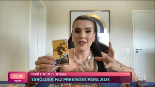 Taróloga faz previsões para 2025 #maisvocê