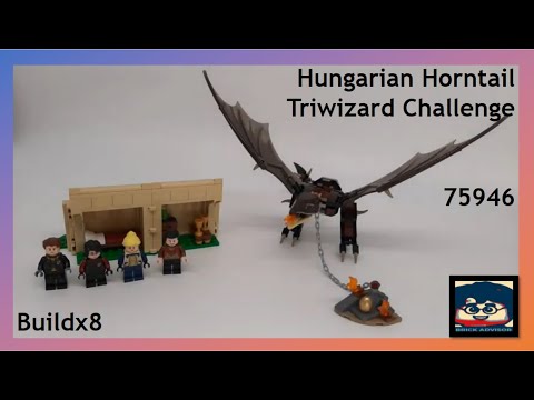 LEGO Hungarian Horntail Triwizard Challenge 75946 buildx8 - Harry Potter
