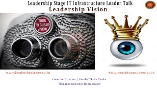 preview picture of video 'Leadership Stage Meme- IT Infrastructure  Leader Talk - Leadership Vision'