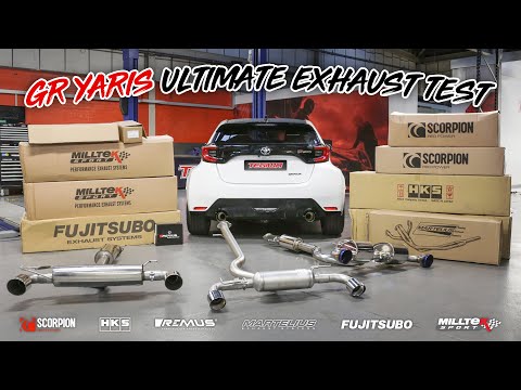 GR Yaris ULTIMATE Exhaust Test! - GPF Delete, Milltek, HKS, Fujitsubo, Remus, Martelius, Scorpion!