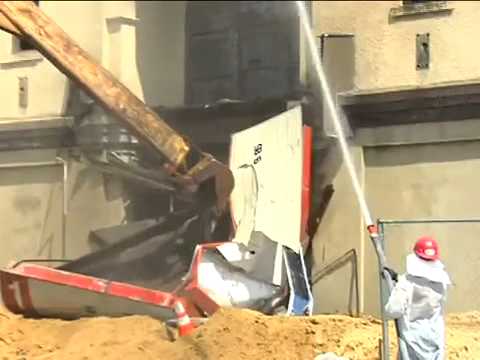 Historic Ware movie theater comes down