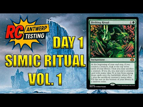 The grind begins | RC Antwerp testing starts with Simic Ritual