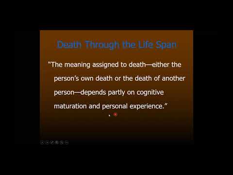 Epilogue   Death and Dying Across the Lifespan, part 1