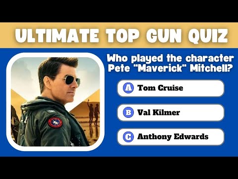 Only True Mavericks Can Ace This Top Gun Trivia Quiz!